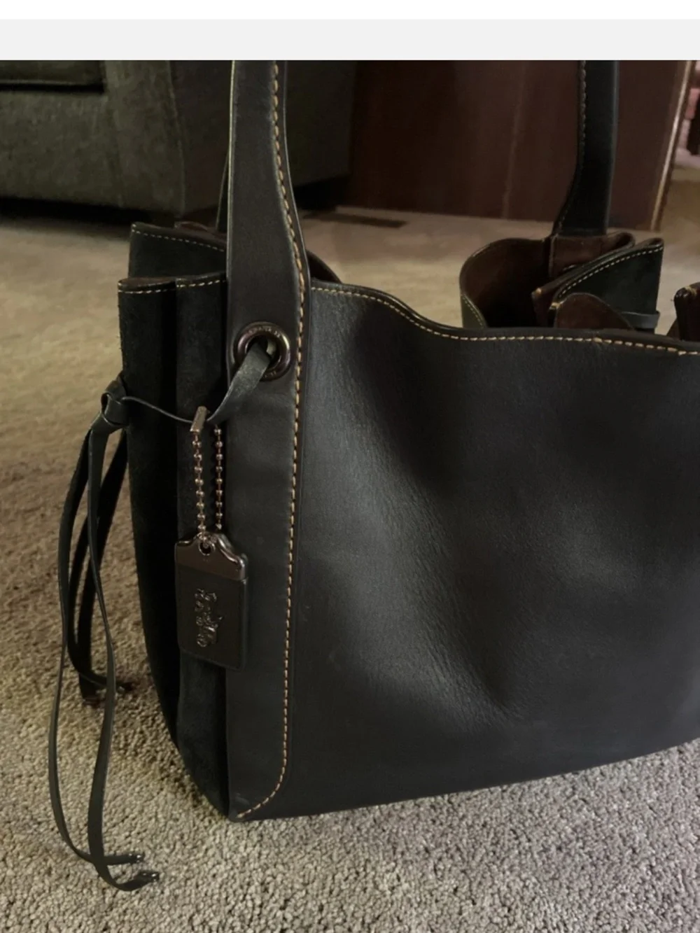 Coach inside clean